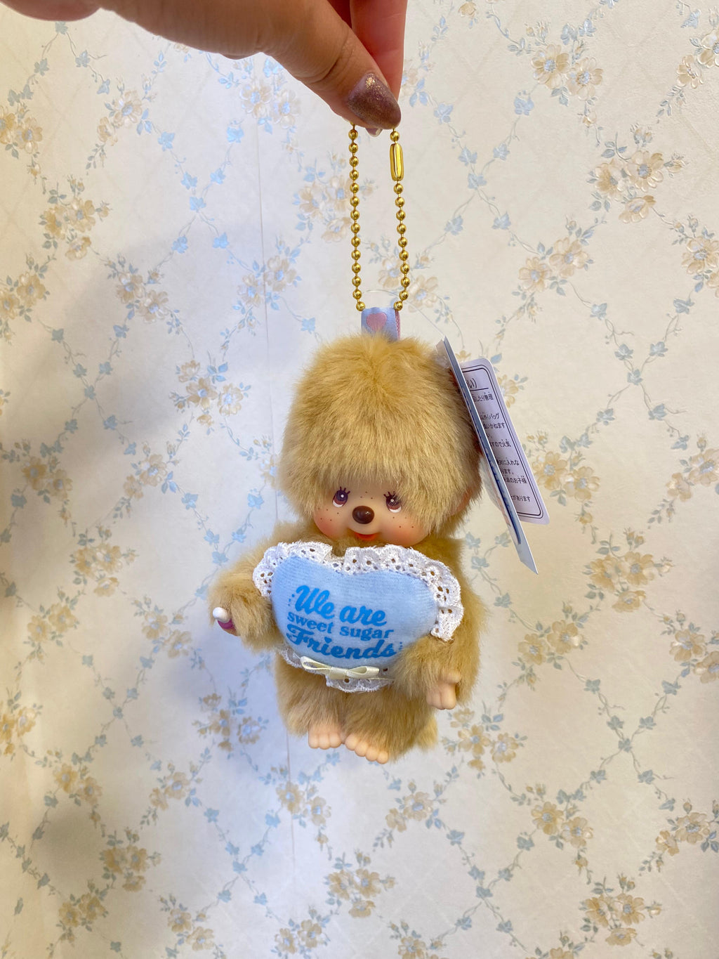 Monchhichi Niño Sugar Friends Llavero Sekiguchi