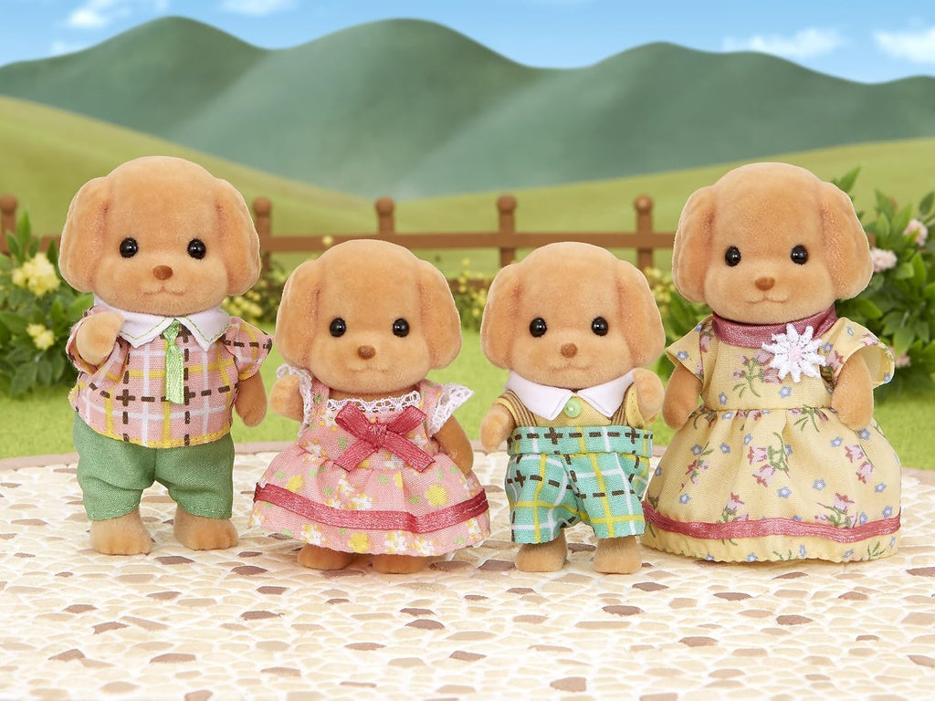 Sylvanian families familia de Poodle