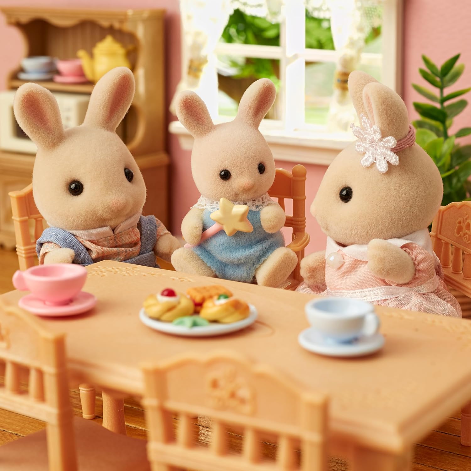 Sylvanian families familia de Conejos Miel