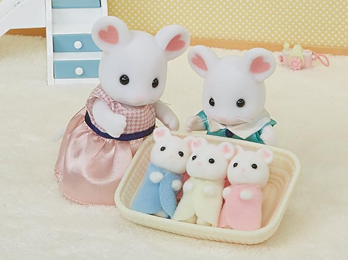 Trillizos Ratón Marshmallow Sylvanian Families