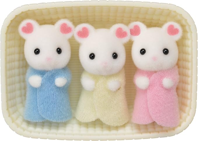 Trillizos Ratón Marshmallow Sylvanian Families